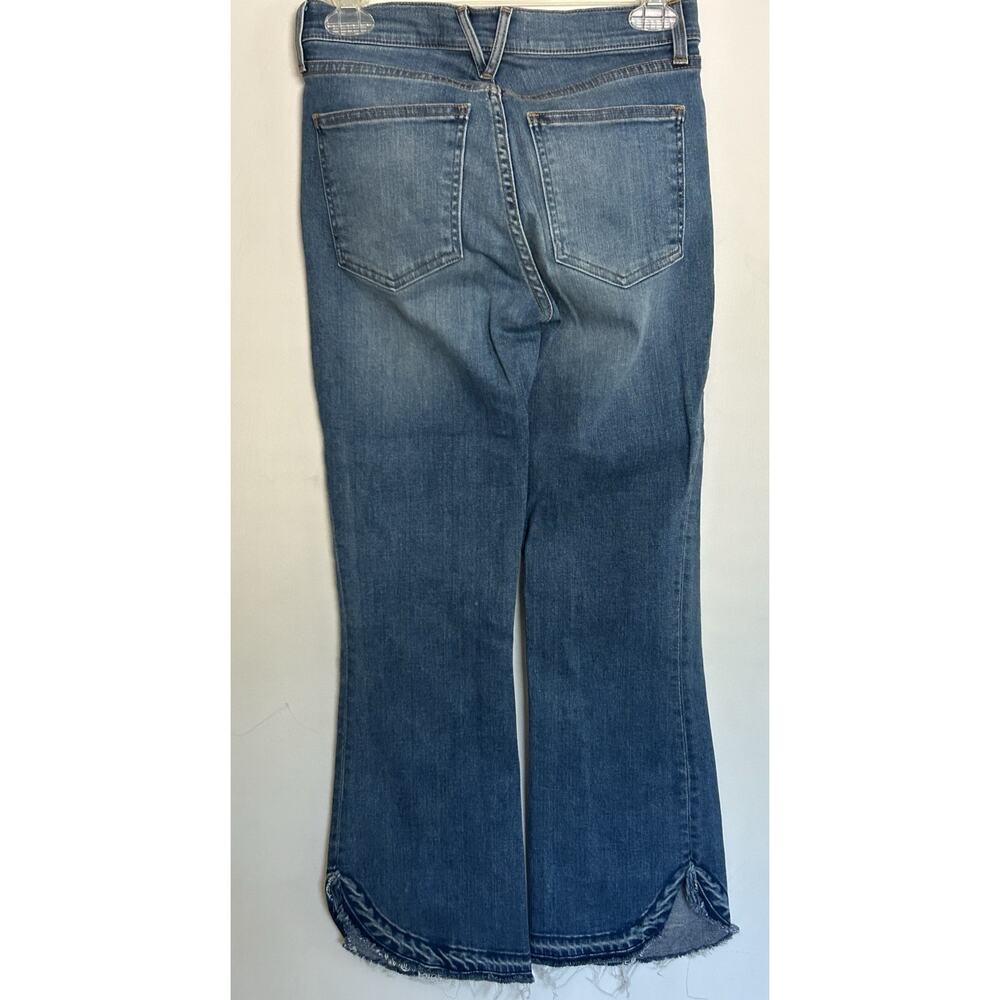 Veronica Beard Carolyn Baby Boot Mid Rise Jeans Womens Size 26/2 Button Fly - Picture 2 of 8